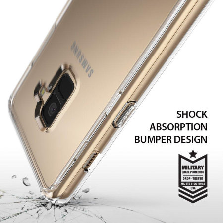 Rearth Ringke Fusion Samsung Galaxy A8 2018 Case - Transparant