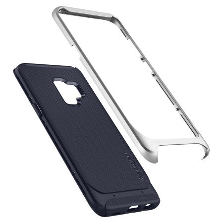 Spigen Neo Hybrid Case Samsung Galaxy S9 Hülle - Silberne Arktis