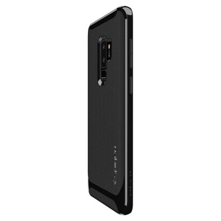 شريط مسجل Spigen Neo Hybrid Samsung Galaxy S9 Plus Case - Shiny Black