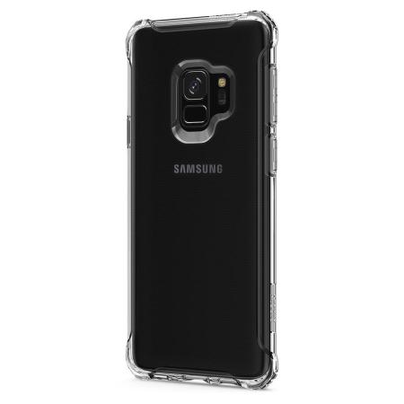 Spigen Rugged Armor Samsung Galaxy S9 Tough Case - Crystal Clear