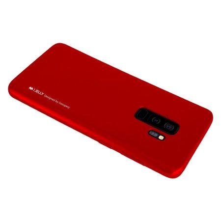Mercury Goospery iJelly Samsung Galaxy S9 Plus Gel Case - Red