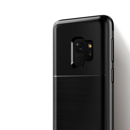 VRS Design High Pro Shield Samsung Galaxy S9 Case - Metal Black