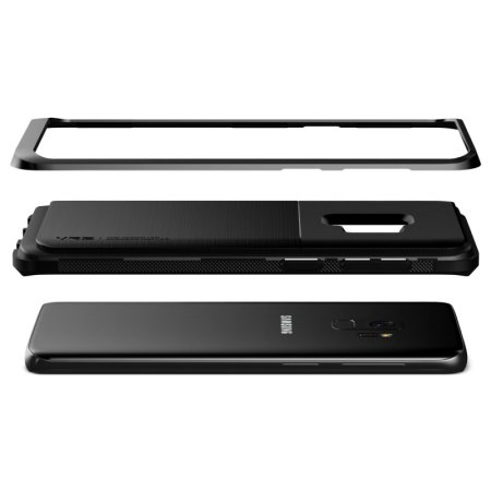 VRS Design High Pro Shield Samsung Galaxy S9 Case - Metal Black