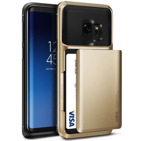 VRS Design Damda Glide Samsung Galaxy S9 Case - Gold