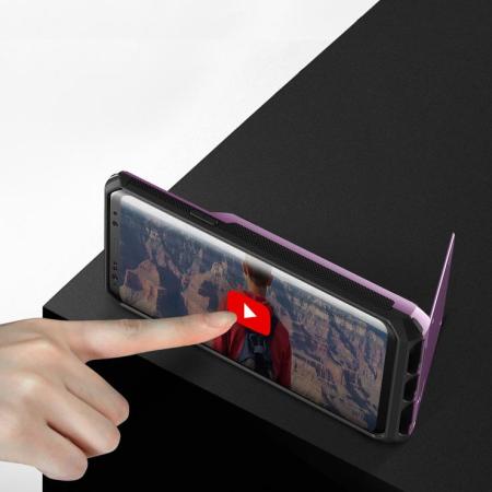 VRS Design Damda Folder Samsung Galaxy S9 Case - Ultra Violet