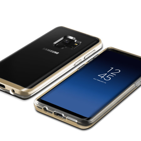 VRS Design Crystal Bumper Samsung Galaxy S9 Hülle - Gold
