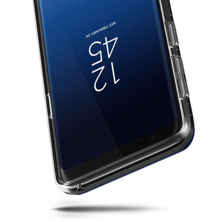 VRS Design Crystal Bumper Samsung Galaxy S9 Case - Diepzee Blauw