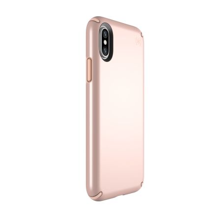 Speck Presidio Metallic iPhone X Tough Case - Rose Gold