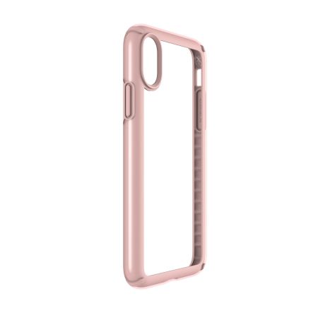 Speck Presidio Show Iphone X Protective Case Clear Rose Gold