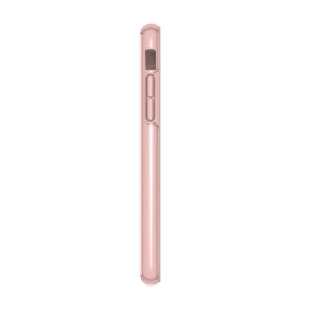 speck presidio show iphone x protective case - clear / rose gold