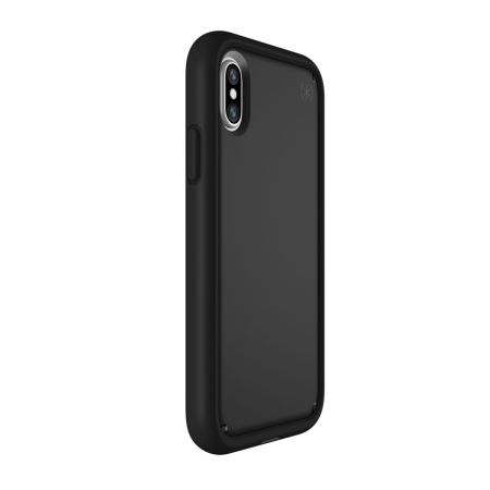 speck presidio ultra iphone x tough case w/ removable bumper - black