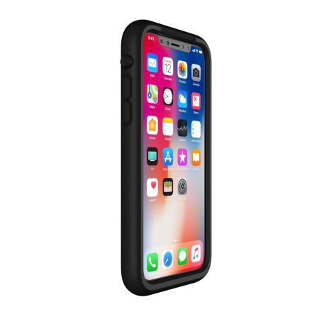 speck presidio ultra iphone x tough case w/ removable bumper - black