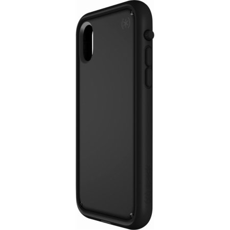 speck presidio ultra iphone x tough case w/ removable bumper - black