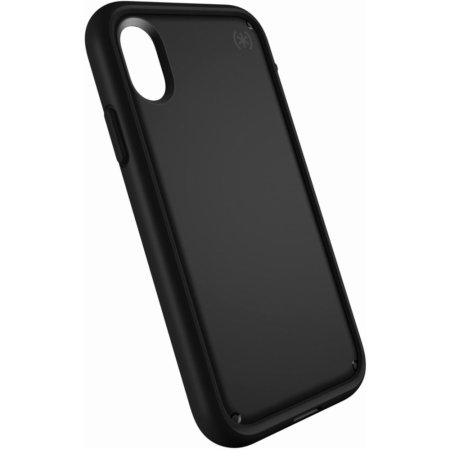 speck presidio ultra iphone x tough case w/ removable bumper - black