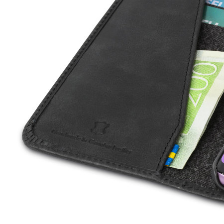 Krusell Sunne 2 Card Samsung Galaxy S9 Plus Folio Wallet Case - Black