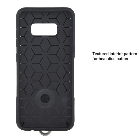 Olixar LanYard Samsung Galaxy S8 Protective Case - Black