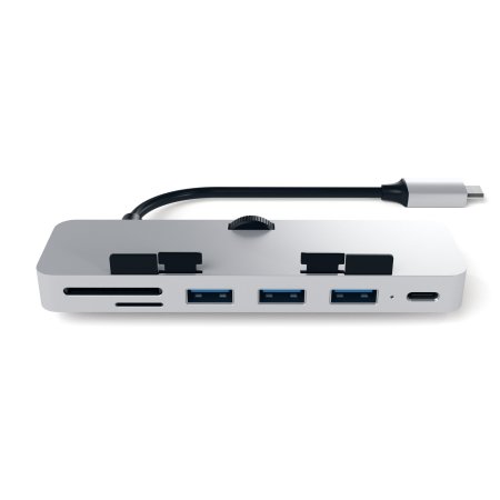 Hub USB-C Satechi – Adaptateur USB-C multi-port – iMac 2017 – Argent