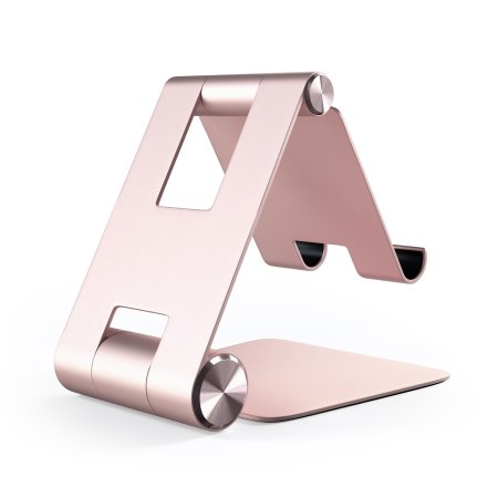 Satechi R1 Universal Aluminium Hinge Holder Foldable Stand - Rose Gold