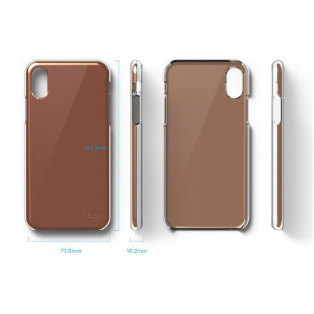 Elago Slim Fit 2 iPhone X Case - Rose Gold