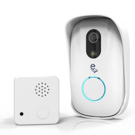 Eule Photo Doorbell Wireless Smart Front Door Camera  - UK White
