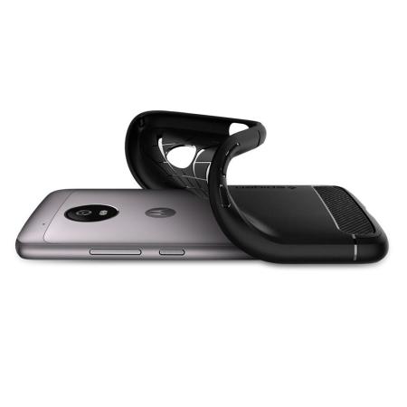 Spigen Rugged Armor Motorola Moto G5 Tough Case - Black