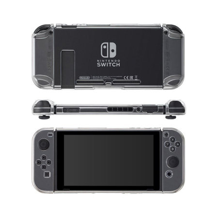 Nintendo Switch Hard Cover Case & Screen Protector - Clear