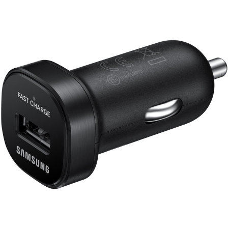 Official Galaxy S9 USB-C Mini Car Adaptive Fast Charger- Black