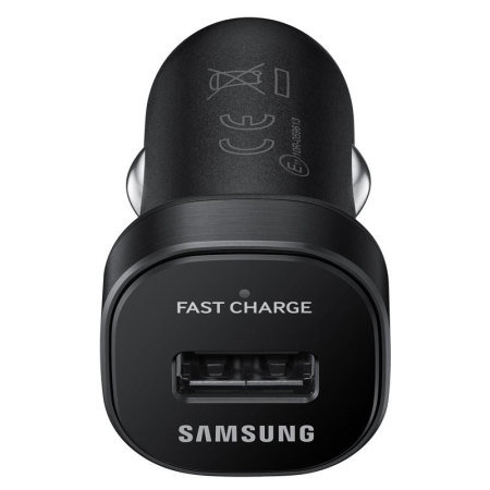 Official Galaxy S9 Plus USB-C Mini Car Adaptive Fast Charger - Black