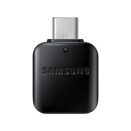 Official Samsung Galaxy S9 Plus USB-C to Standard USB Adapter - Svart