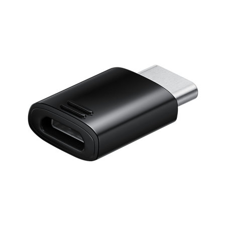 Official Samsung Galaxy S9 Plus Micro USB to USB-C Adapter - Black
