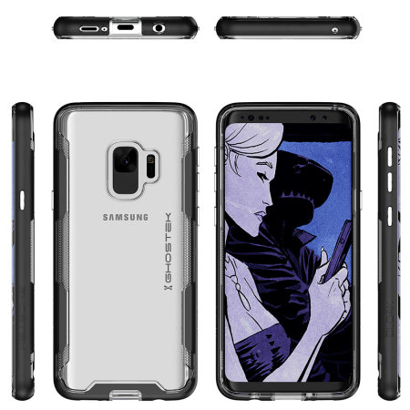 Ghostek Cloak 3 Samsung Galaxy S9 Tough Case - Clear / Black