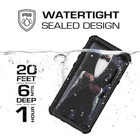 Ghostek Nautical Samsung Galaxy S9 Plus Waterdichte Case - Zwart