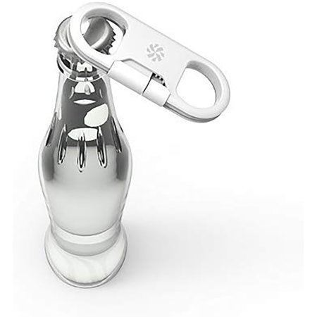 Kanex GoBuddy+ Micro USB Short Cable and Bottle Opener - White