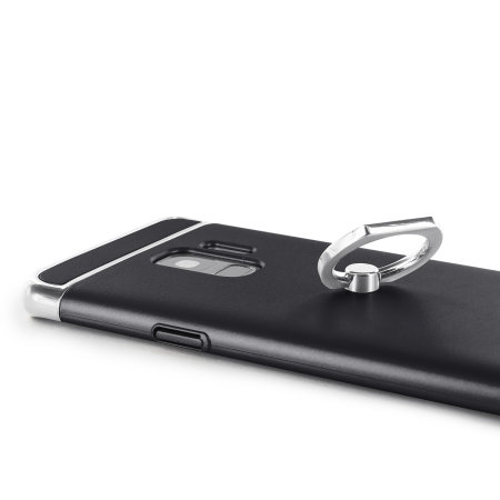 Olixar X-Ring Samsung Galaxy S9 Finger Loop Case - Schwarz