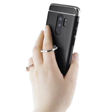 Olixar XRing Samsung Galaxy S9 Plus Finger Loop Case - Black