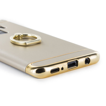 Olixar X-Ring Samsung Galaxy S9 Plus Finger Loop Case - Gold