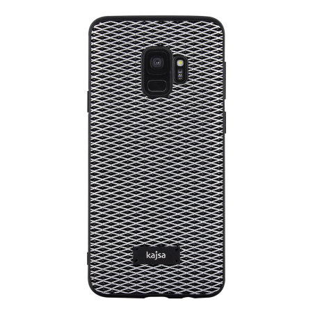 Kajsa Preppie Diamond Pattern Samsung Galaxy S9 Case - Grey
