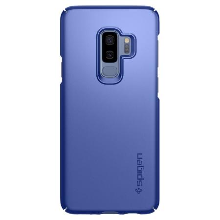 تشك Spigen Thin Fit Samsung Galaxy S9 Plus Case - Coral Blue