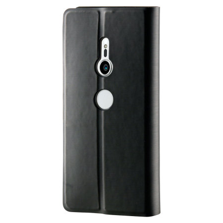 Roxfit Sony Xperia XZ2 Slim Standing Book Case - Black / Silver