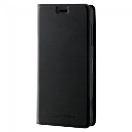 Housse Sony Xperia XZ2 Compact Roxfit Slim Standing Book – Noire
