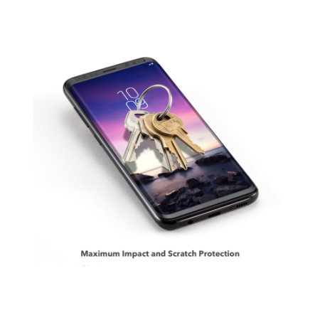 InvisibleShield Samsung Galaxy S9 Glaskurve Elite Bildschirmschutz