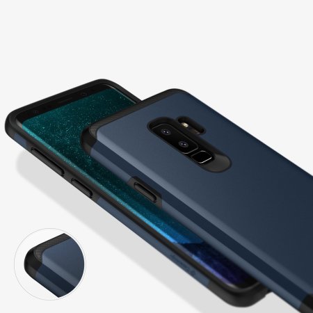 Caseology Legion Series Samsung Galaxy S9 Plus Tough Case - Blauw