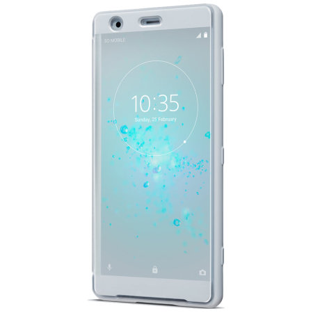 Housse officielle Sony Xperia XZ2 Style Cover Touch – Grise