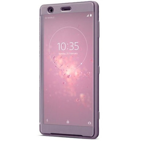 Official Sony Xperia XZ2 SCTH40 Style Cover Touch Case - Pink