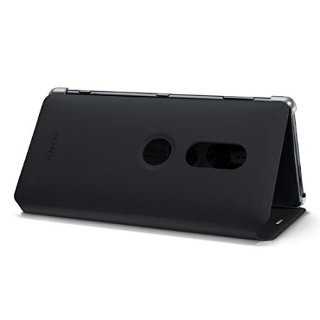 Officieel Sony Xperia XZ2 SCSH40 Style Cover Stand Case - Zwart