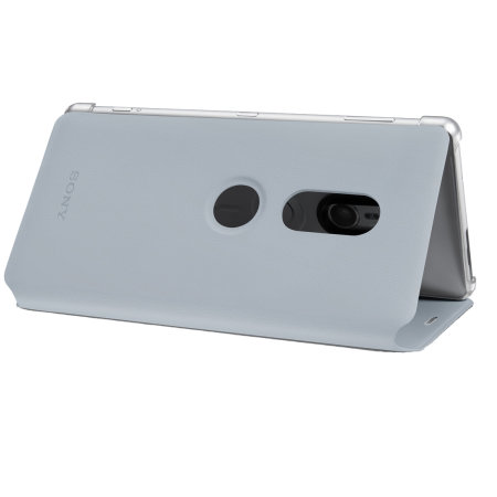 Official Sony Xperia XZ2 Style Cover Stand Fodral - Grå