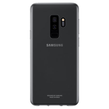 Official Samsung Galaxy S9 Plus Slim Cover Case - 100% Clear