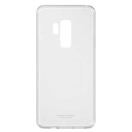 Officieel Samsung Galaxy S9 Plus Clear Cover Case - Helder