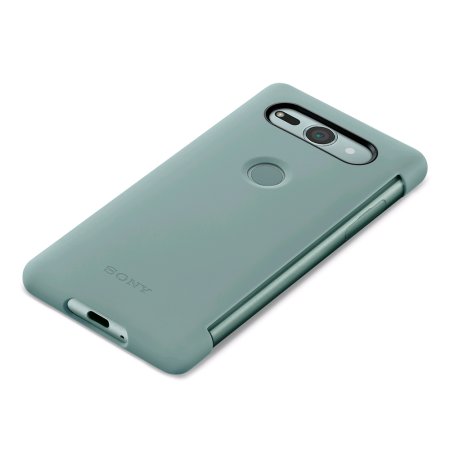 Official Sony Xperia XZ2 Compact Style Cover Touch Fodral - Grön