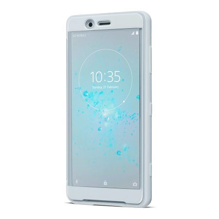 Official Sony Xperia XZ2 Compact SCTH50 Style Cover Touch Case - Grey